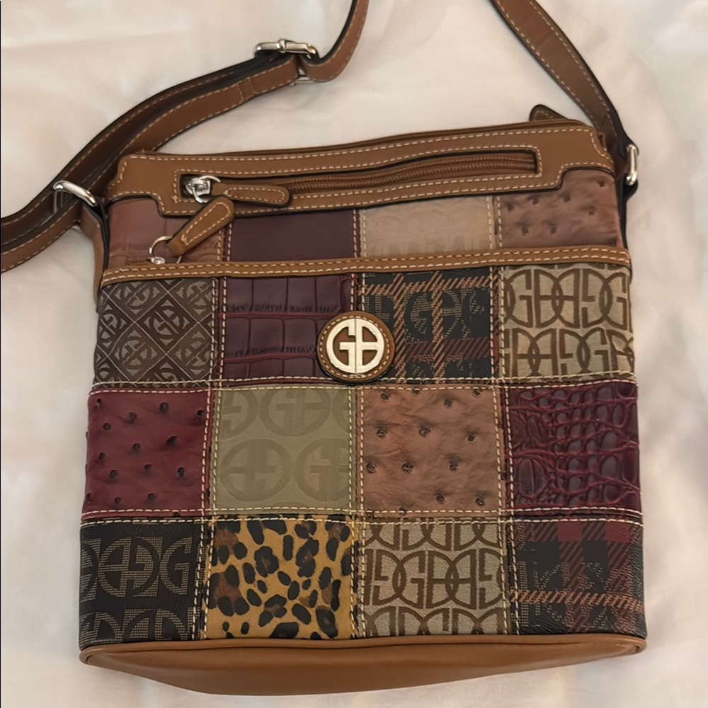 Giani Bernini Crossbody Patchwork Bag